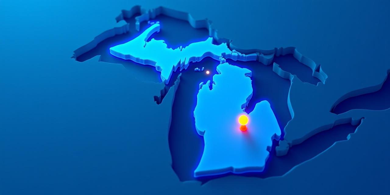 Map of TERVO Trucking headquarters in Troy, Michigan
